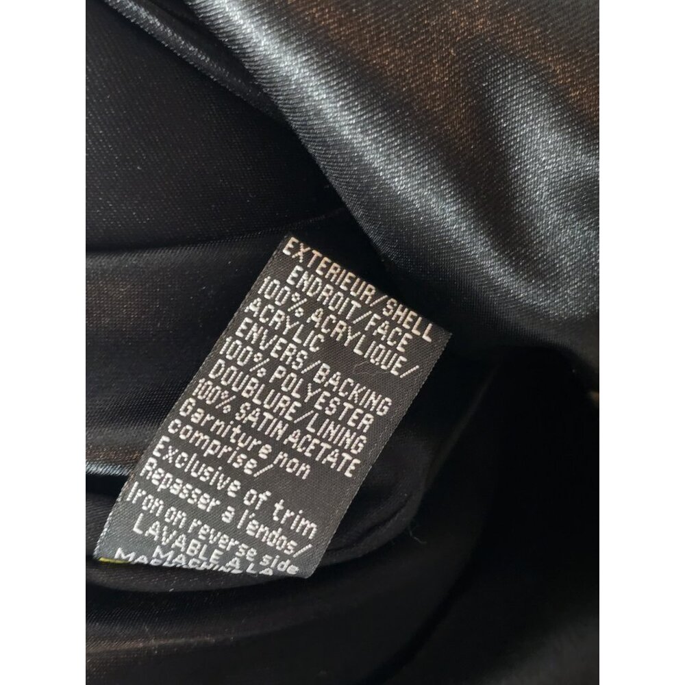 Unreal Fur Wild Cat Leopard Print Jacket Coat Women's Size 16-Vintage- Y2K - Picture 6 of 16